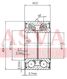Asva DAC45840045 Снят с производства Подшипник ступицы колеса (комплект) | перед прав/лев | - 2