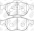 NIBK PN1236 Колодки тормозные дисковые | перед | - 1
