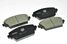 JD JBP0187 Колодки тормозные, передние d1247 - 3