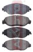 Akyoto AKD-23104 Колодки тормозные дисковые передние БЕЗ датчика износа - 1