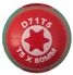JONNESWAY D71T5 Отвертка anti-slip grip torx® T5 3x60x132 мм. - 2