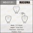 Masuma MS0131 Колодки тормозные дисковые | перед | - 1