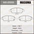 Masuma MS2555 Колодки тормозные дисковые | перед | - 1