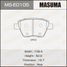 Masuma MSE0105 Колодки тормозные | зад | - 1