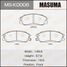 Masuma MSK0006 Колодки тормозные дисковые | перед | - 1