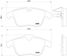 Brembo P 61 106 Колодки тормозные дисковые | перед | - 1