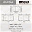Masuma MS2904 Колодки тормозные | перед | - 1