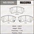 Masuma MS-5526 Колодки тормозные дисковые | перед | - 1