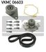 SKF VKMC 06603 Комплект ремня ГРМ + насос водяной - 2