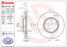 Brembo 09.A110.11 Диск тормозной UV Coated | перед | - 2