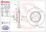 Brembo 09.A113.11 Диск тормозной UV Coated | перед | - 2