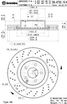 Brembo 09.A732.11 Диск тормозной UV Coated | перед | - 1