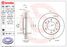 Brembo 09.A911.11 Диск тормозной UV Coated | перед | - 2