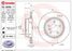 Brembo 09.B268.11 Диск тормозной UV Coated | зад | - 1