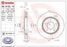 Brembo 09.N125.11 Диск тормозной UV Coated | перед | - 1