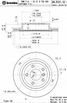 Brembo 09.R121.11 Диск тормозной UV Coated | зад | - 1