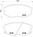 Brembo P 30 055 Колодки тормозные дисковые | перед | - 1