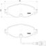 Brembo P 85 126 Колодки тормозные дисковые | перед | - 1