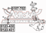 Asva 0107-702 Втулка стабилизатора | перед прав/лев | - 2