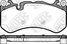 NIBK PN31012 Колодки тормозные дисковые | перед | - 1