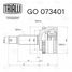 Trialli GO 073401 Шрус наруж. для а/м Kia Ceed (06-) MT ABS | перед прав/лев | - 2