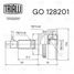 Trialli GO 128201 Шрус наруж. для а/м Toyota Camry (01-)/Rav4 (00-) ABS | перед прав/лев | - 2