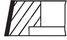 Mahle 061 RS 00110 0N0 Колец поршневых комплект - 2