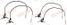 Quick Brake WS0181A Датчик износа тормозных колодок к-т на передн ось citroen: Evasion, All models 06.94-07.02 275mm + 3 - 2