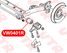 VTR VW0401R Сайлентблок балки задней подвески (без кронштейна) - 3