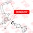 VTR HY0602RP Полиуретановый сайлентблок поперечной тяги задней подвески - 3