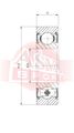 Asva DAC35520022 Снят с производства Подшипник универсальный - 2