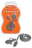 AIRLINE ACH-4-13 Зарядный универсальный датакабель 4 в 1 miniUSB/microUSB/для IPhone 4/5/ - 1