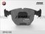 Fenox BP43186 Колодки тормозные дисковые | перед прав/лев | - 1