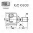 Trialli GO 0803 Шрус внутр. лев. для а/м Kia Sportage II (04-)/Hyundai Tucson (04-) 2.0 MT | перед лев | - 2