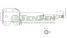 SENSEN 42140167 Амортизатор mercedes sprinter/vw LT 96-06 пер.газ. | зад лев | - 1