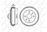 Stellox 6025-2305-SX Барабан торм. Fiat Uno 1.1-1.7d/1.9d 83- | зад | - 1
