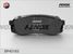 Fenox BP43183 Колодки тормозные дисковые | зад прав/лев | - 1