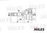 Miles GA20334 Шрус nissan sunny 1.6 90-95 нар. - 1