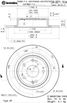 Brembo 08.B271.11 Диск тормозной UV Coated | зад | - 1