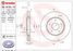 Brembo 09.N124.11 Диск тормозной UV Coated | перед | - 1