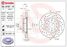 Brembo 09.9167.1X Диск тормозной Xtra | перед | - 1