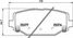 Brembo P 11 032 Колодки тормозные дисковые | зад | - 1