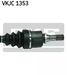 SKF VKJC 1353 Приводной вал | перед лев | - 3