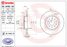 Brembo 08.9460.61 Диск тормозной UV Coated | зад | - 2