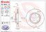 Brembo 09.B043.11 Диск тормозной UV Coated | перед | - 2
