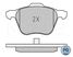 Meyle 025 232 6920/PD Колодки тормозные дисковые | перед | - 2