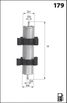 MECAFILTER ELG5467 Фильтр топливный - 1