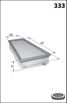 MECAFILTER ELP9457 Фильтр воздушный - 1