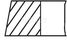 Mahle 011 RS 10101 0N0 Колец поршневых комплект - 2