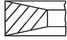 Mahle 011 RS 10101 0N0 Колец поршневых комплект - 3